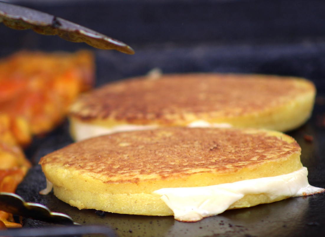 Arepas in Colombia