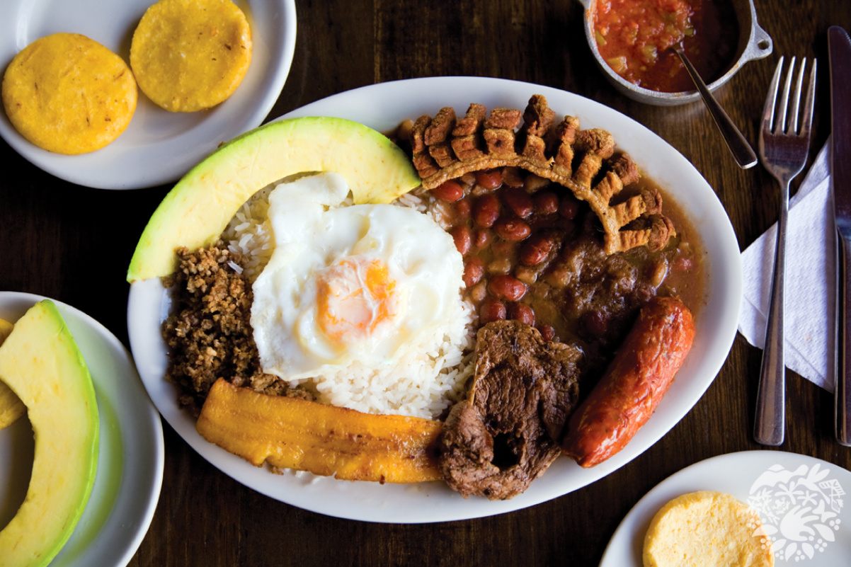 Bandeja Paisa in Colombia