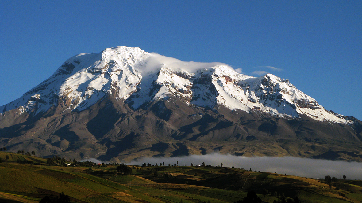 Chimborazo in Ecuador