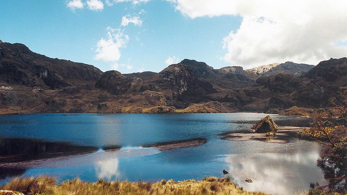 El Cajas National Park in Ecuador