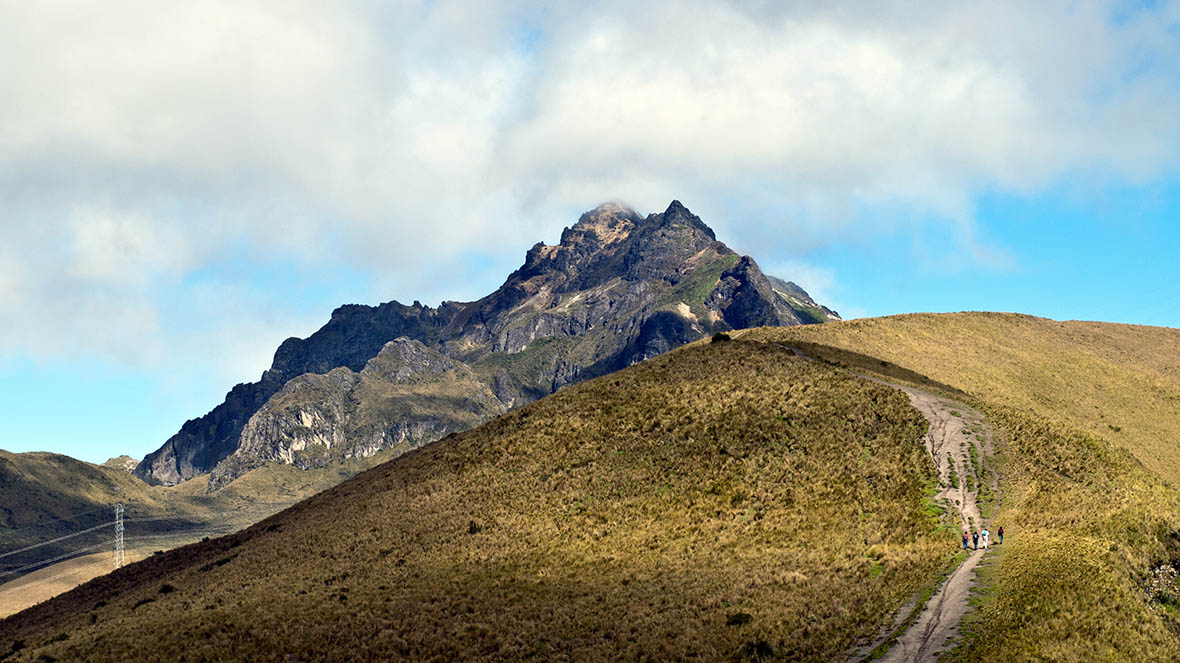 Pichincha Volcano in Ecuador