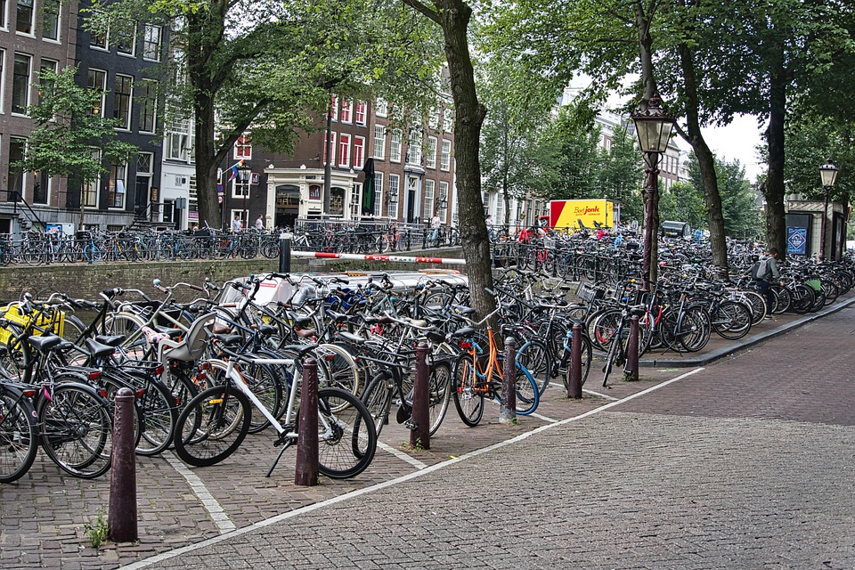 bikes in amsterdam