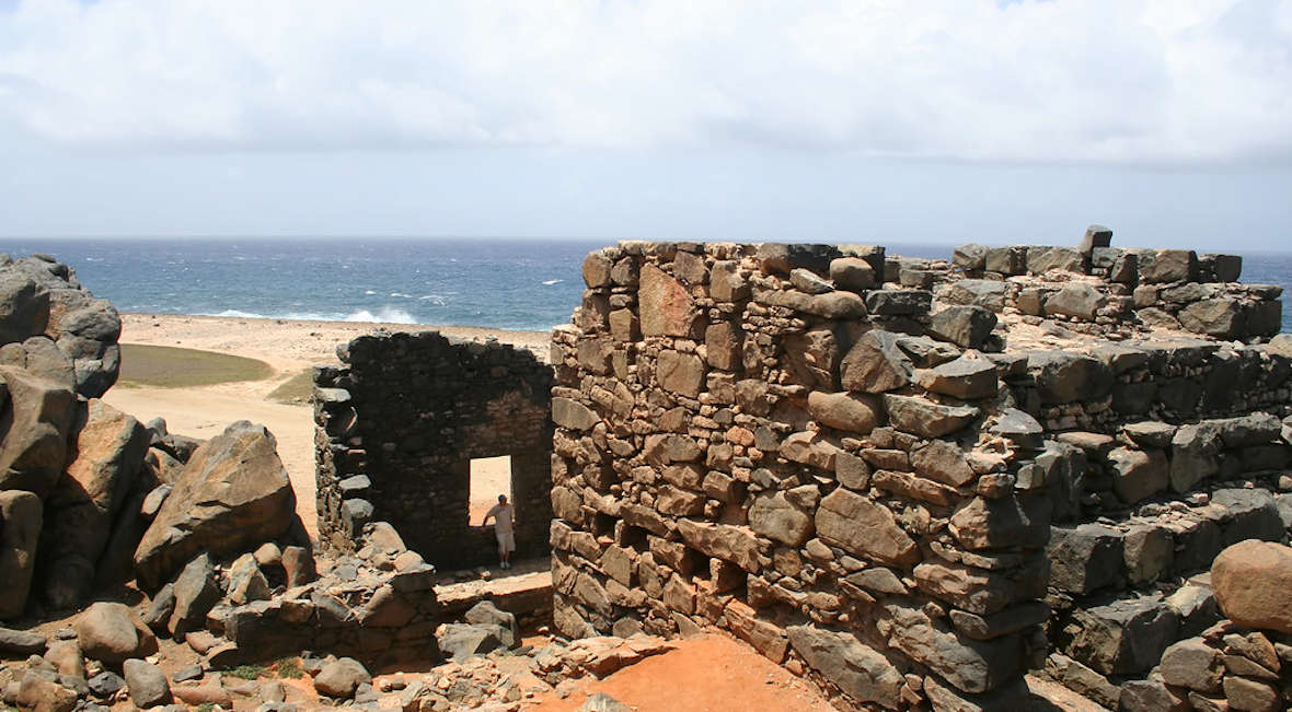 Bushiribana Gold Mill in Aruba