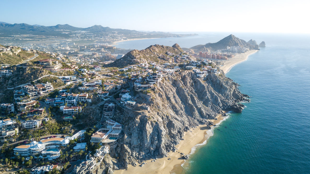 view over Cabo San Lucas