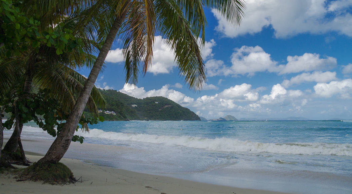 Cane Garden Bay in the british virgin islands