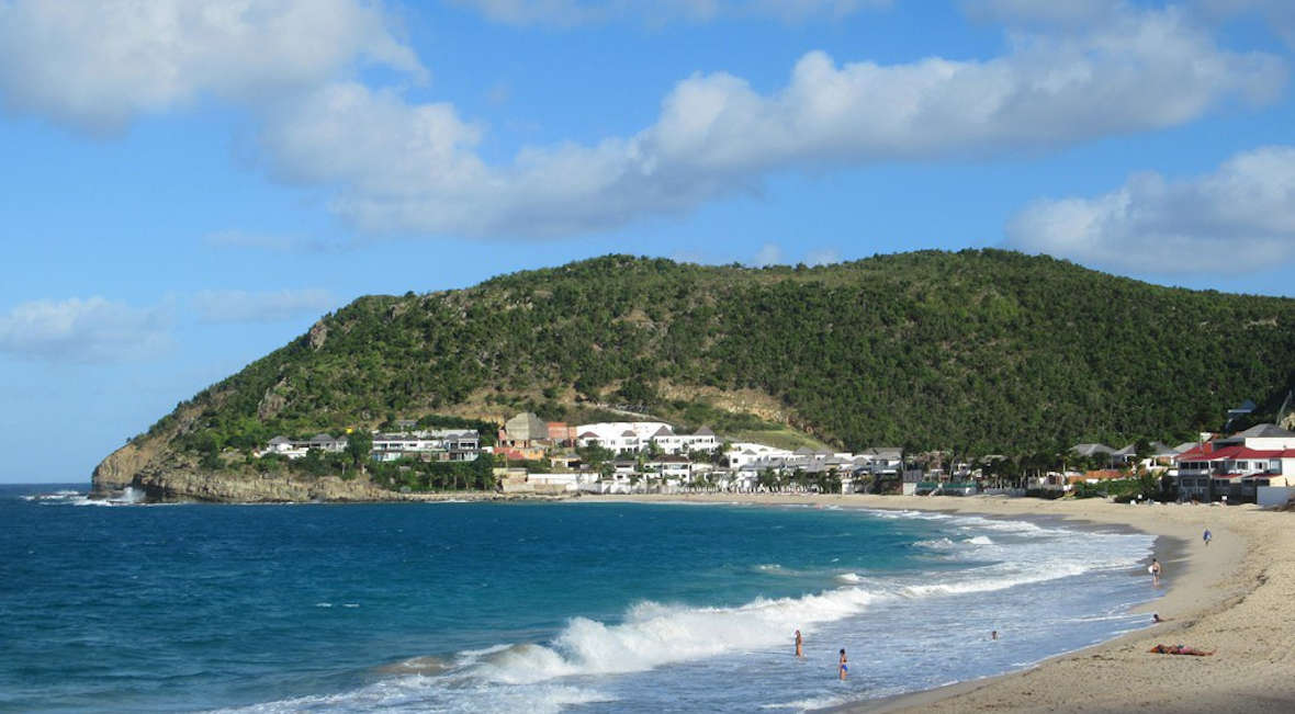 Flamands Beach in St. Barts