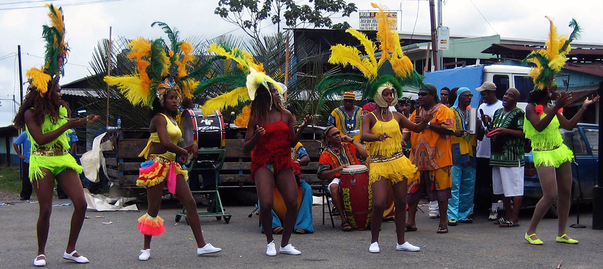 carnival in Limon Costa Rica