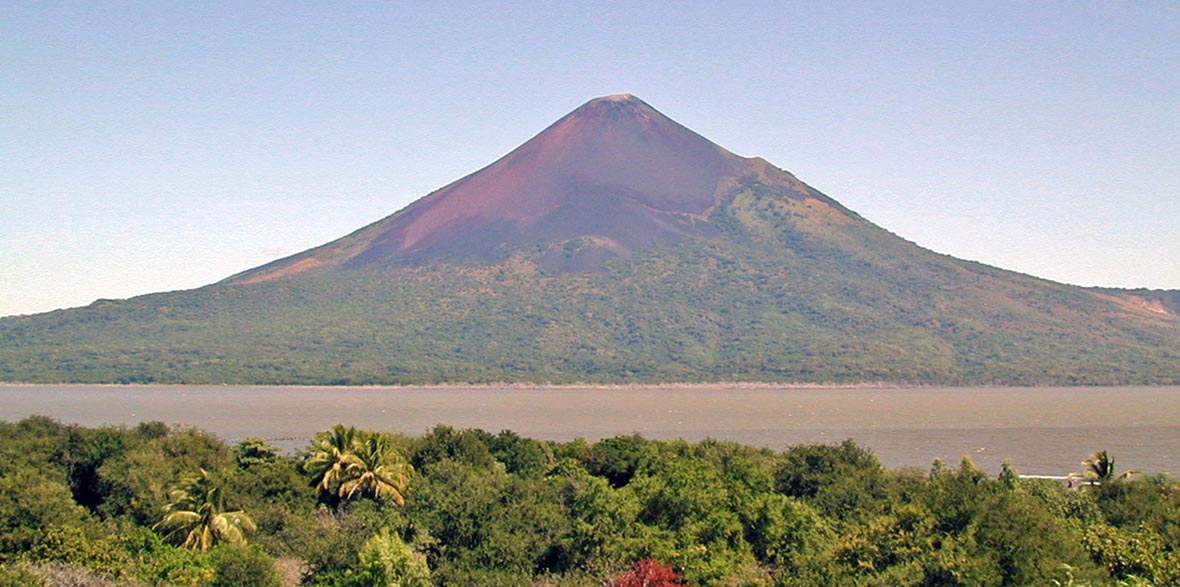 Momotombo Volcano in Nicaragua