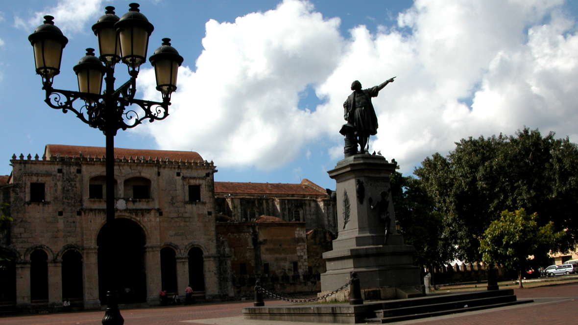 Parque Colon in Santo Domingo