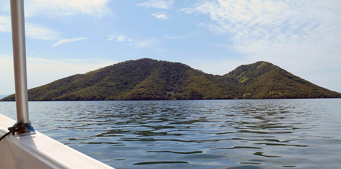 Island on the Ruta de Golfo in the Gulf of Fonseca