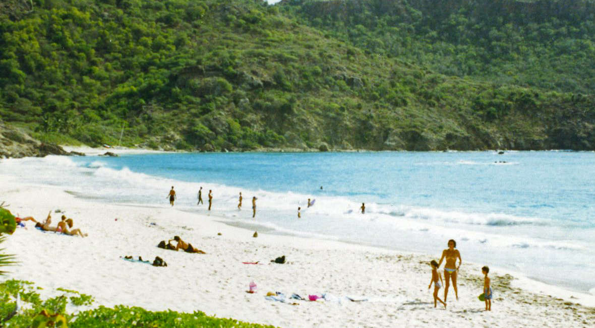 Saline Beach in St. Barts