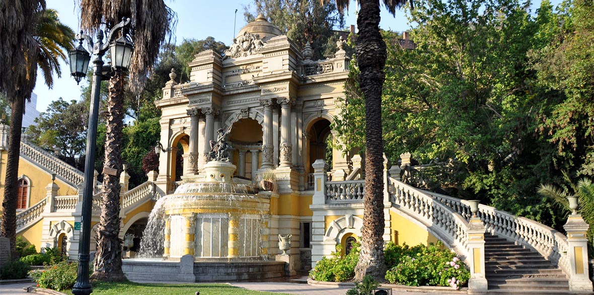 Cerro Santa Lucia in Santiago Chile